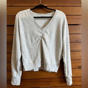 Joie heather grey sweater size S